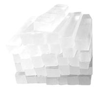 SEWACC 1 Bag of Clear Glycerin Soap Base for Organic Soap Making 250g DIY Handmade Vegan Soap Melt and Pour Soap Base, Easy to Cut