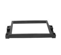 SEWACC 1 Set Car Radio Mounting Brackets Double Din Installation Kit Dash Trim Frame for General Vehicle Stereo Dash Kit Car Part Radio Bezel Mounting Bracket Robust Construction Stylish