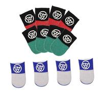 SEWACC 10 Pairs Gaming Finger Sleeves Sweatproof Breathable Finger Protectors Glow Dark Non-slip Conductive Fabric for Mobile Touchscreen Controllers Comfortable Fit for Accurate