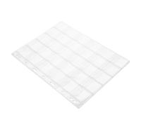 SEWACC 10 Sheets Coin Collection Pages for Binders Pocket Sleeves Easy to Use Coin Album Inserts for Collectors and Long Term Storage