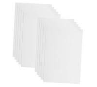 SEWACC 10 Sheets Metallic Cardstock Paper Mirror Finish Shimmer Foil Board for Crafting Invitations Decorations with White Backside for Versatile Home Office Use