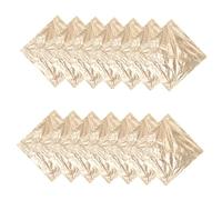 SEWACC 100 Sheets Imitation Gold Foil Sheets for Craft Art Gilding Furniture Decoration Adhesive Leaf Paper for DIY Painting and Home Decor Projects