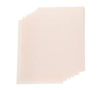 SEWACC 100 Sheets Sublimation Transfer Paper Sheets A4 100 Sheets Beige, Dry Quickly Heat Transfer Material for DIY at Home, for Plates and Pillows