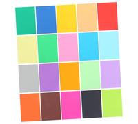 SEWACC 100Pcs Colored Cardstock Paper for DIY Crafts Origami Folding Paper Multipurpose Vibrant Colors Scrapbooking Art Supplies
