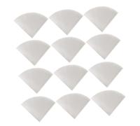 SEWACC 100Pcs Cone Coffee Filters Paper for Coffee Maker Single-use Leak-Resistant Filter Papers for Hand Brewed Oil-Removing for Home and Professional Shops