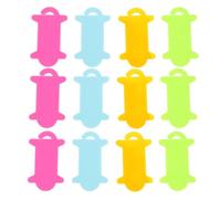 SEWACC 100Pcs Large Yarn Bobbin Plastic Winding Board Thread Weave Winder Thread Wind Board Machines Yarn Winding Boards for Sewing Machine Thread Holder (Mixed Color)