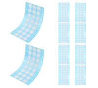 SEWACC 100pcs Mushroom Cultivation Filter Discs for Mason Jar Mycology Lids Breathable Adhesive Membrane Stickers with Airflow and Advanced Filtration Easy Installation for Home and