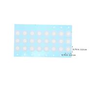 SEWACC 100pcs Mushroom Growing Breathable Filter Discs Adhesive Mycology Jar Lid Membranes for Culture Bottles round Air Filters Suitable for Laboratory and Mushroom Cultivation