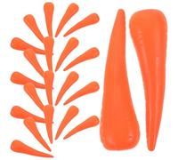 SEWACC 100Pcs Orange Plastic Snowman Nose Replacement 12Cm Carrot Shape Build a Snowman Accessories Christmas Craft Supplies for DIY Decoration