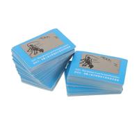 SEWACC 100pcs Polarized Lens Tester Cards for Sunglasses with Fishing Image Portable Wallet-sized Demo Card for Optical Shops Eyewear Verification Driving Fishing Glasses Validation