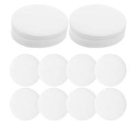 SEWACC 100pcs Qualitative Filter Paper Circles Laboratory Grade Chemical Resistant for Scientific Research and Chromatography Filtration
