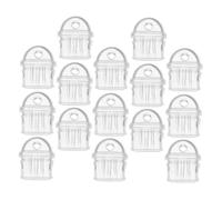 SEWACC 100pcs Transparent USB C Port Covers Dust Caps Replacement Protective Plugs for All Type-c Devices Mobile Phone Charging Port Protectors Compact and Design