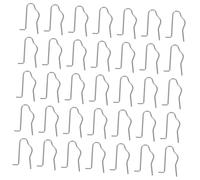 SEWACC 100pcs U Shaped Bobbin Case Retainer Clips for Sewing Machines High Strength Spring Wire Easy Installation Precise Thread Tension Control Sewing Machine Accessory