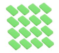 SEWACC 100pcs Whiteboard Eraser White Board Dry Erase Board Eraser Felt Green