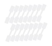 SEWACC 100pcs Writable Self Adhesive Cable Labels for Computer Cable Organizer Reusable Wire Tags with Loop Closure Blank Cord Label Stickers for Office and Home Wire Management