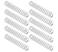 SEWACC 10pcs 0.8mm Stainless Steel Squared Compression Springs 8mm Wire Diameter 50mm Length Small Springs for Home Repairs Mechanical DIY Power Transmission