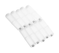 SEWACC 10pcs Aaa to Aa Battery Converter Adapter Holder Small Battery Converter for Electronic Devices
