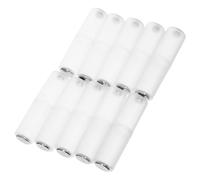 SEWACC 10pcs Aaa to Aa Battery Converter Holder PP Material Lightweight Battery Adapter Replacement for Electronic Devices Power Supply