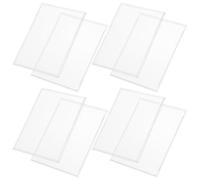 SEWACC 10pcs Acrylic Card Case Hard Trading Card Protectors Scratch Protection for Game Covers Display Use Collectible