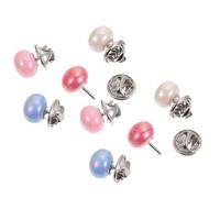 SEWACC 10pcs Alloy Creative Breastpin Mini Shape Brooches for Clothing, Easy to Carry and Compact Decorative Pins Suitable for Shawl and Shirt, Gift for Harvest Festival Random Color