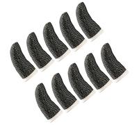 SEWACC 10pcs Anti-sweat Game Finger Sleeves Elastic Touchscreen Thumb Covers for Mobile Gaming Enhanced Friction for Improved Control Compatible with Finger