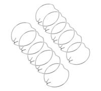 SEWACC 10pcs Bulb Retaining Spring Clip Rings Durable Reusable Lamp Fixing Clips for Flux Gear Hood Beam Light Strip and Bulb Fittings Easy DIY Installation