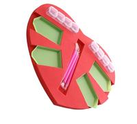 SEWACC 10pcs Diamond Art Painting Tray Organizer with Pen Tools and Storage Boxes Multifunctional Beads and Rhinestones Holder for Cross-Stitch Nail Art Embroidery DIY Crafts