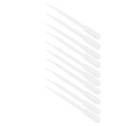 SEWACC 10pcs Fish Feeding Tools 3ml Plastic Feeding Tube Dropper with Scale Corals and Brine Shrimps in Aquariums and Marine Zoos