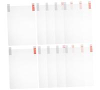 SEWACC 10pcs Glare Pet Screen Protector for Ultra Thin Full Screen Film High Definition Transparency Touch Sensitivity