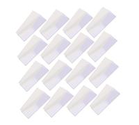 SEWACC 10pcs Magnetic Label Holders PVC Card Sleeves for Shelves Transparent Label Holders Easy to Use for Office Organization