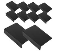 SEWACC 10Pcs Mini Chalkboard Signs with Stable Base Reusable Erasable Tabletop Message Boards for Food Labels Party Buffet Weddings Smooth Safe Surface Blackboards