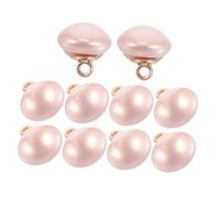 SEWACC 10pcs Pearl Decorative Buttons for Clothes Round Sewing Buttons for Cheongsam Coats Chiffon Blouses Suitable for Spring and Summer Womens Fashion