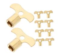 SEWACC 10pcs Sillcock Spigot Key Outdoor Faucet Wrench for Water Shut Off Valve Management Antitamper Design for Enhanced Security