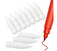 SEWACC 10pcs Soft Tip Paint Pen Nibs Ultra Fine Replacement Points for Acrylic Markers Compatible with Various Marker Pens for Art Craft DIY Projects