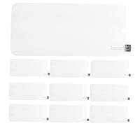 SEWACC 10PCS Tempered Glass Screen Protector for Ultra Sensitive Touch No Bubble Fit Fingerprint Resistant Mobile Phone Accessory