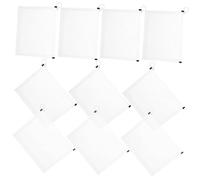 SEWACC 10pcs Thickened Multi-Function File Bags A5 Size 24x3x19cm Stationery Organizer Pencil Storage Bags for Students Office Document and Ticket Holder