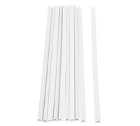 SEWACC 10Pcs Transparent Sliding Bar Document Folders with Secure Clamp Design Sturdy Paper Binding Bars for Office School Home Filing and Organizing Test Papers Reports Presentations