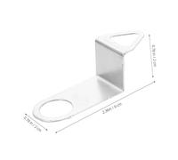 SEWACC 10pcs Wall Clock Replacement Hooks Iron Silent Quartz Movement Hanger Kit for DIY Repair Easy Install Compatible with Various Wall Surfaces and Clock Mechanisms