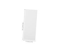 SEWACC 10PCS White Eye Mesh Sheets for Fursuit Masks Transparent PVC Netting for Cosplay Animal Costumes Clear Vision Safety Mesh for Mask Making and Crafting