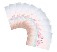 SEWACC 10pcs Writing Letter Paper Decorative Paper Vintage Style Smooth for Writing Artistic Atmosphere for Letter and Wrapping