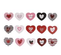 SEWACC 120Pcs Valentine’S Day Heart Shaped Message Cards Paper Greeting Cards with Flower Design Mixed Styles for Love Notes and Blessings