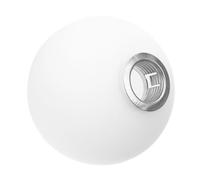 SEWACC 12cm Diameter Frosted Milk White Globe Glass Lampshade Replacement Cover for G9 Pendant Light Ceiling Lamp Fixture Indoor Decorative Shade