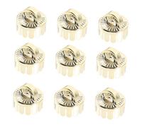 SEWACC 12pcs Christmas Ball Replacement Caps Decorative Ball Pendants Holder for DIY Crafts Easy to Use