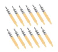 SEWACC 12pcs Fine Replacement Pen Nibs for Paint Markers Refillable Empty Tips for Precise Drawing and Crafting DIY Art Projects