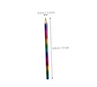 SEWACC 12Pcs Rainbow Colored Pencils for Artists Lightweight Portable Drawing DIY Creative Painting Supplies for Students and School Use