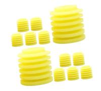 SEWACC 12pcs Replacement Sponge Filter Pads for Aquarium and Fish Tanks Fine Filtration Media with High Efficiency Sponge for Water Purification and Debris Removal Lightweight Aquarium