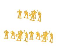 SEWACC 135pcs Engineering Workers Model Kit Boys and Girls Toy Model Kit People Figures Safe Plastic Materials