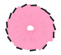 SEWACC 15PCS Portable White Acrylic Eyelash Extension Pallet with Elastic Wrist Strap, Lash Holder Tray with 8-15mm Scale for Eyelashes Grafting and Lash Artist Essentials