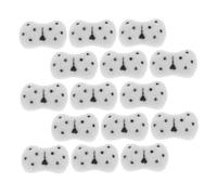 SEWACC 15pcs Safety Noses for Crochet Stuffed Animals Soft Cloth Doll Nose Accessories for DIY Handmade Plush Bears Dogs Craft Enhancing Realistic Making