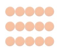 SEWACC 15pcs Small Rounded Cotton Powder Puff 6cm Diameter Cosmetic Face Makeup Tool for Women and Girls Suitable for Pressed and Loose Powder Application